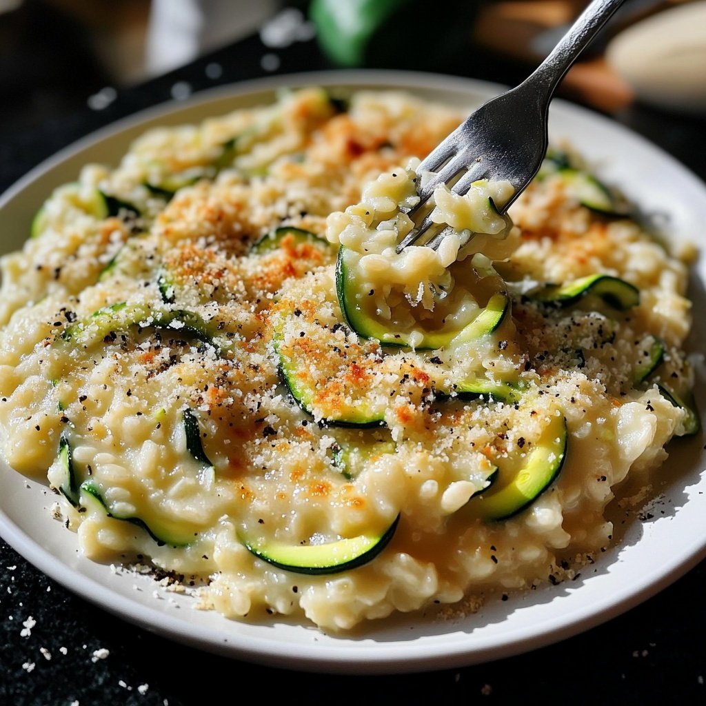 Risotto mit Zucchini