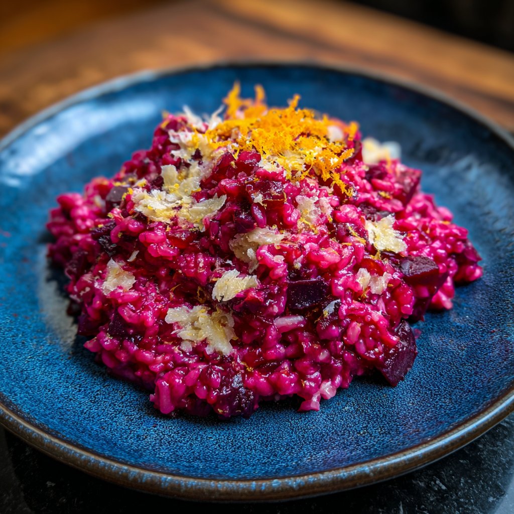 Risotto mit Roter Bete