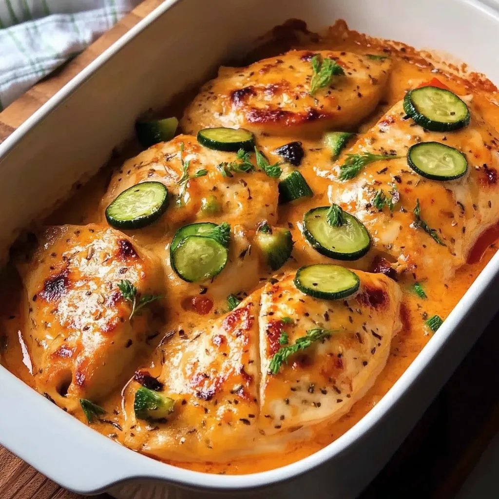 Hähnchenbrust mit Gemüse