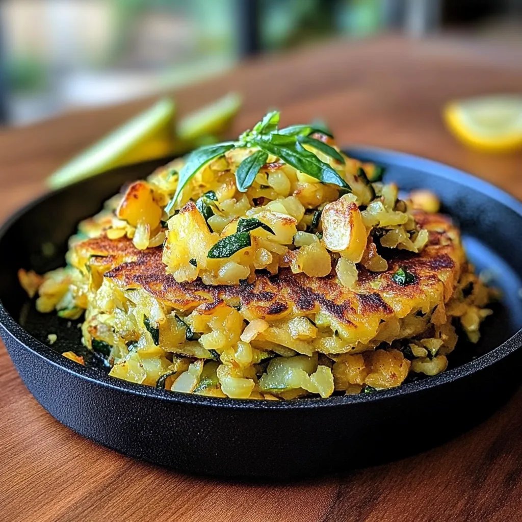 Zucchini-Reis-Pfanne