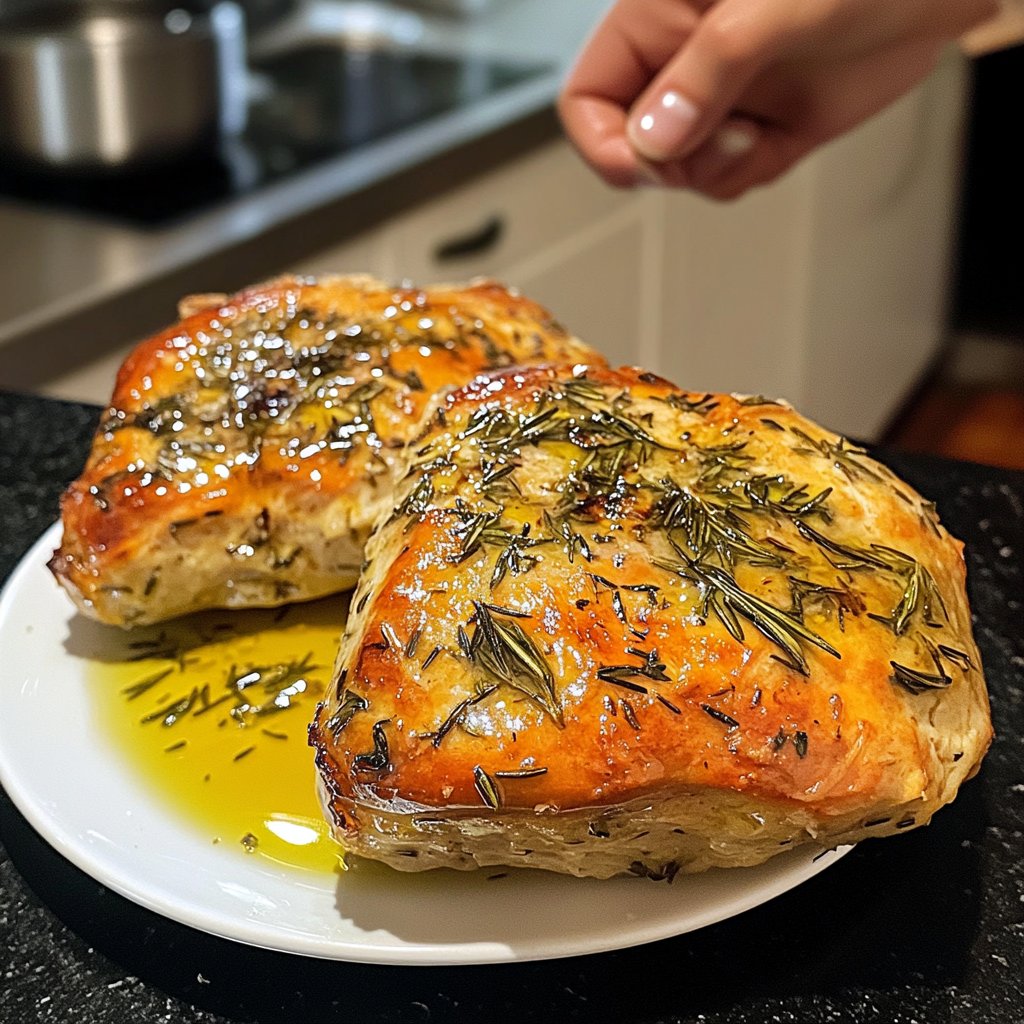 Hähnchenbrust mit Rosmarin