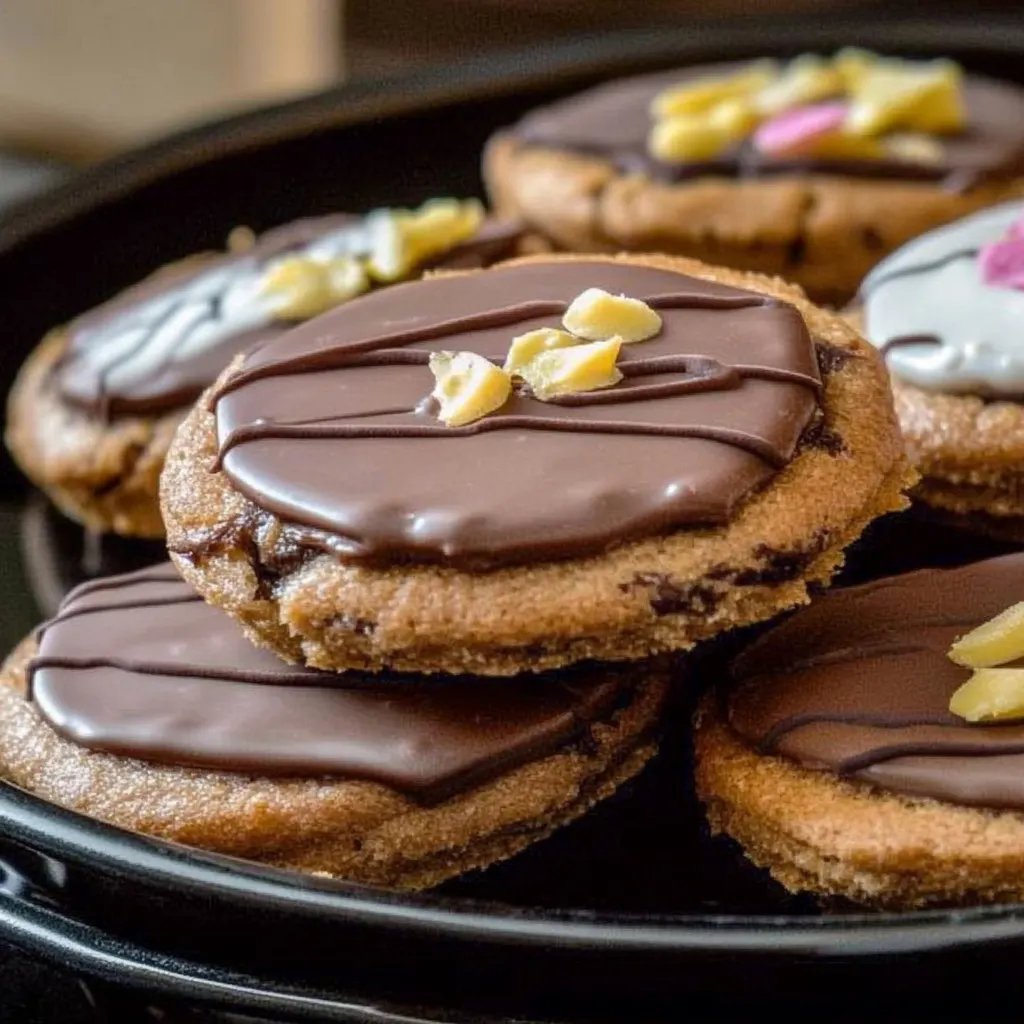 Bad Ischler Kekse mit Schokocreme