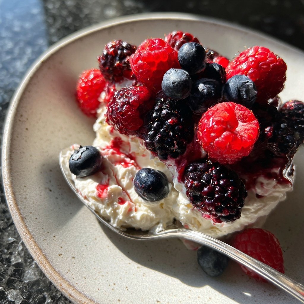 Frühstücksideen mit Beerenquark