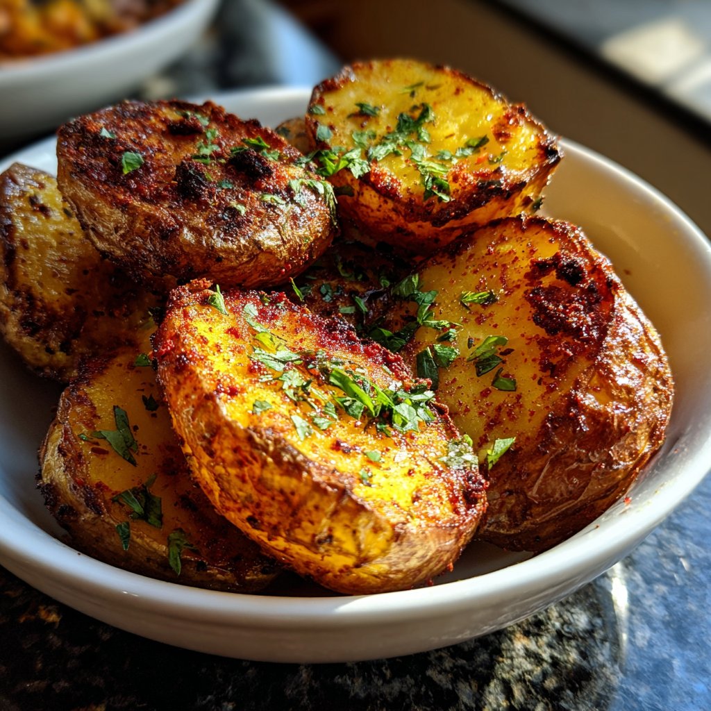 Ofenkartoffeln mit Paprika