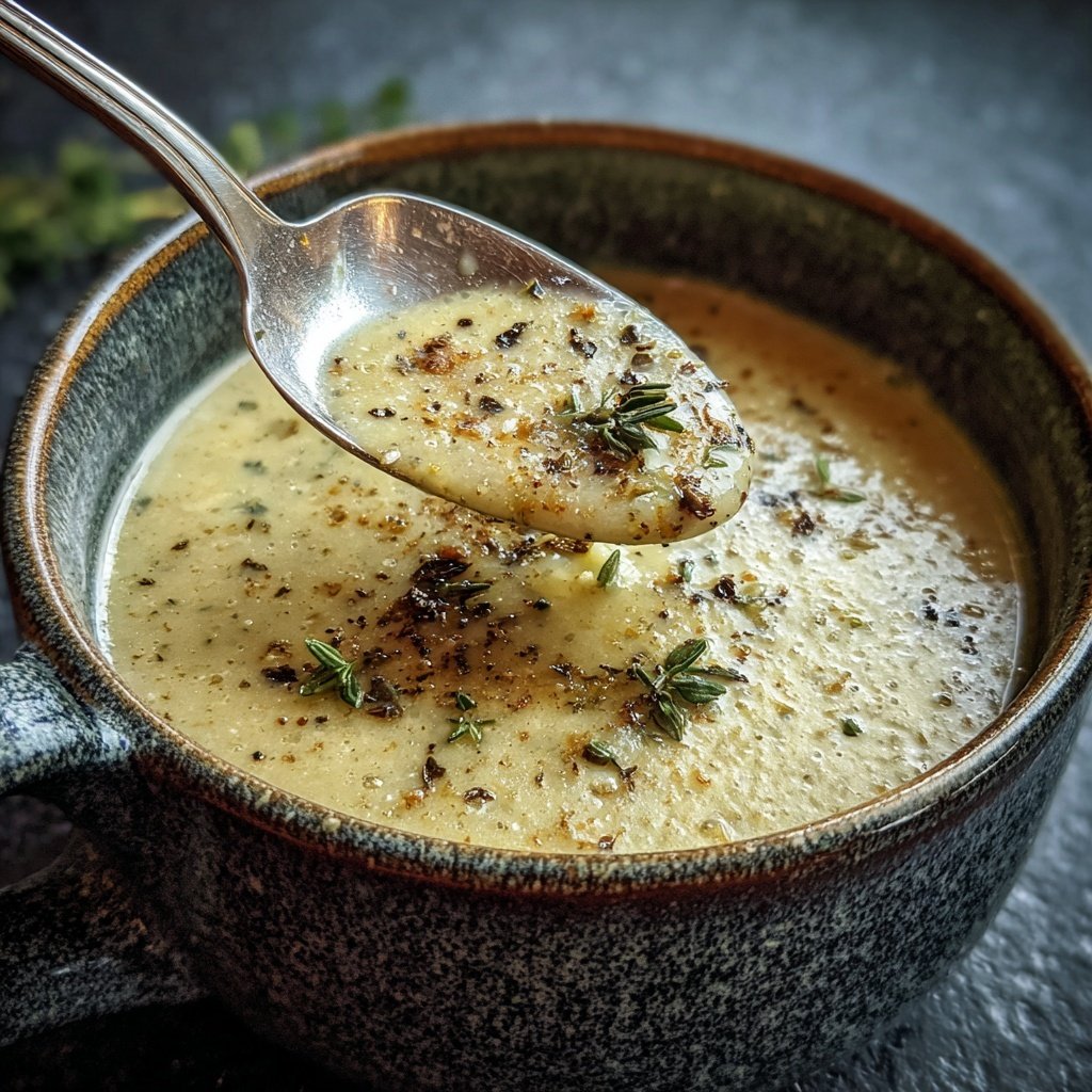 Wärmende Maronensuppe mit Thymian