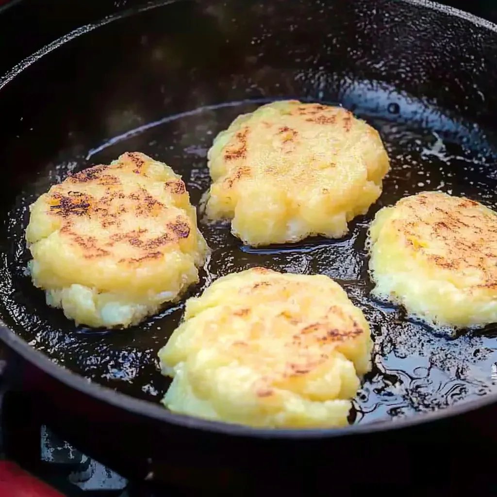 Einfache Kartoffelpuffer vom Grill