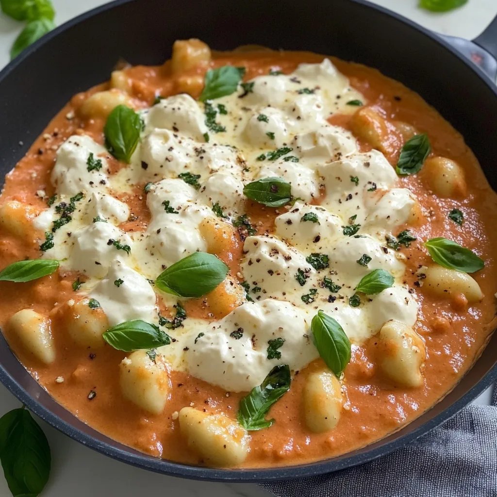 Creamy One Pan Gnocchi