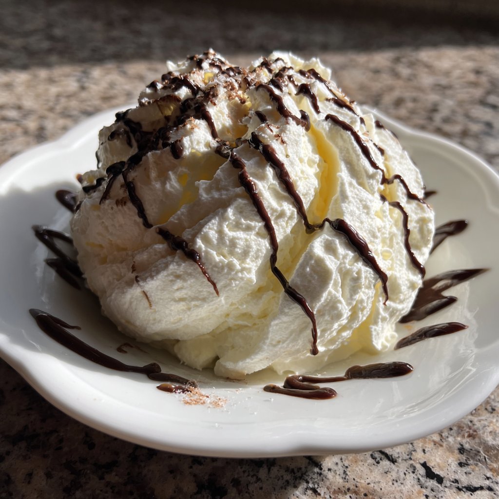 Weiße Schokoladenmousse