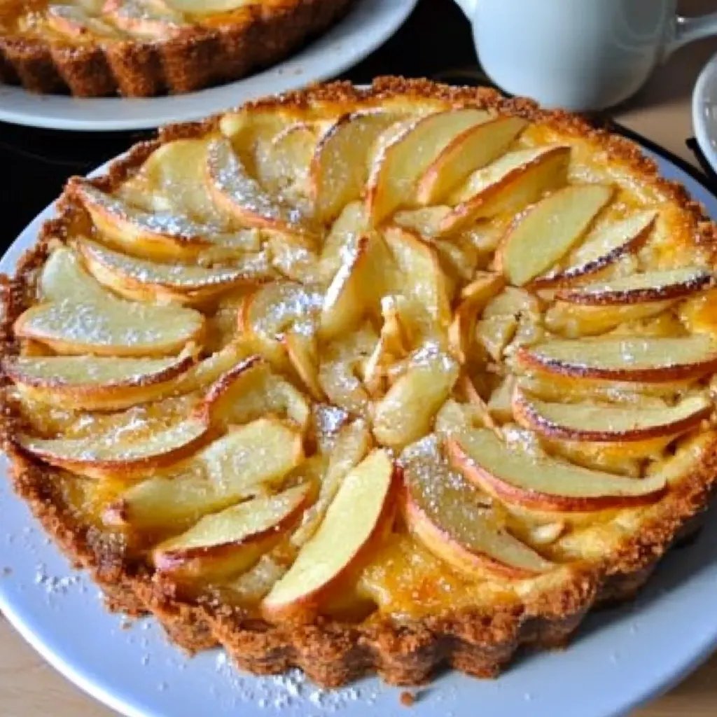 Elsässische Apfeltarte