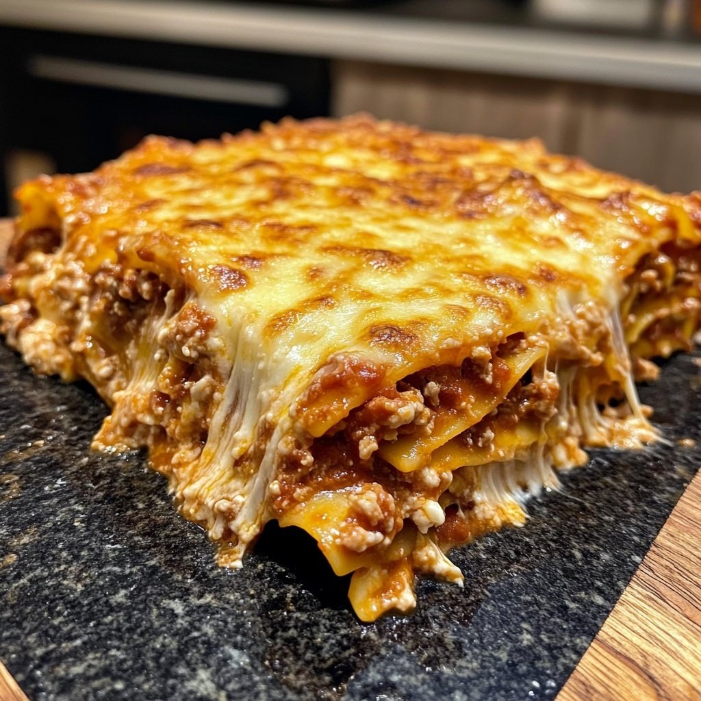 Lasagne mit cremiger Béchamelsauce