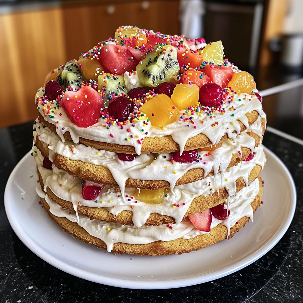 Geburtstagskuchen für viele Gäste