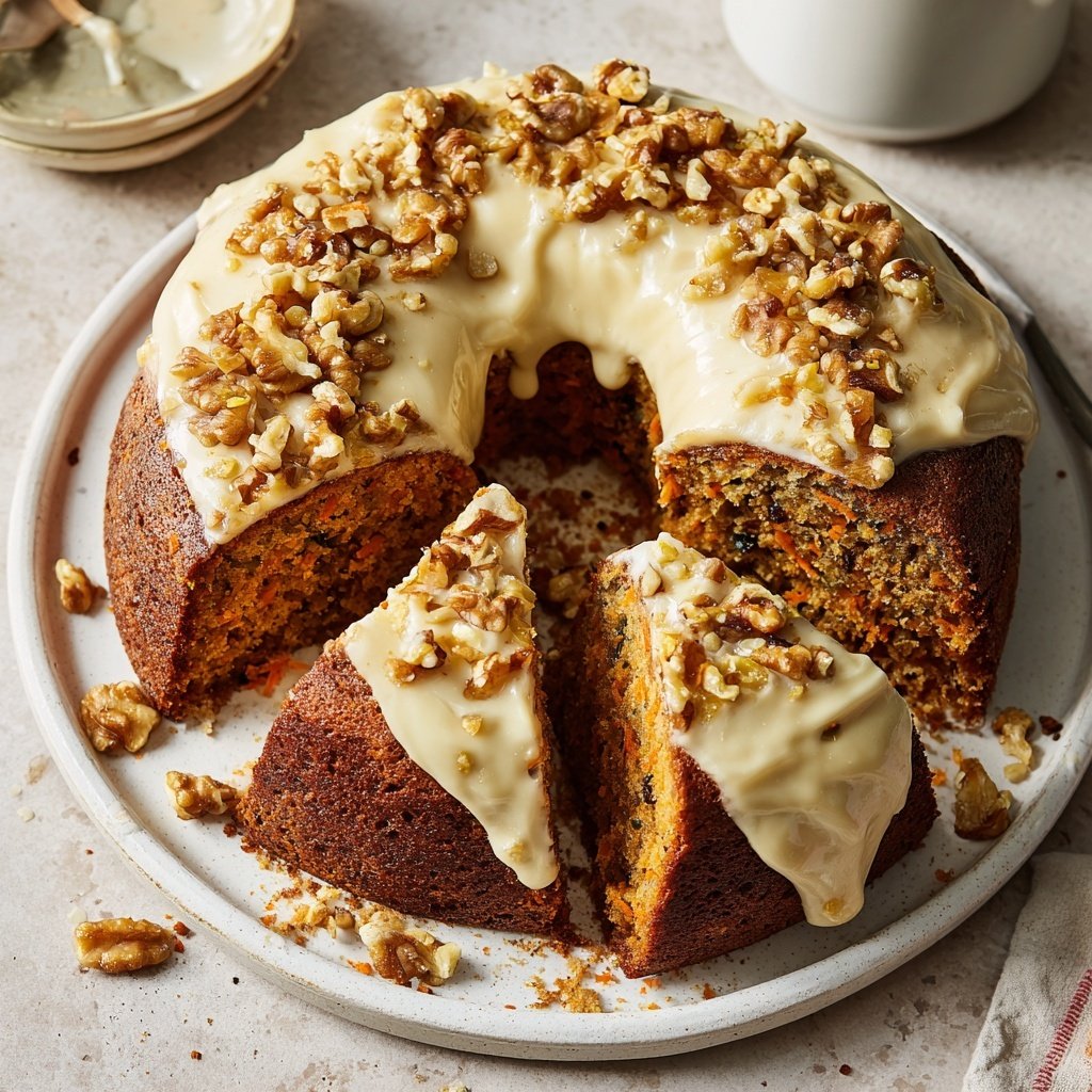 Karottenkuchen Mit Dinkel Mehl