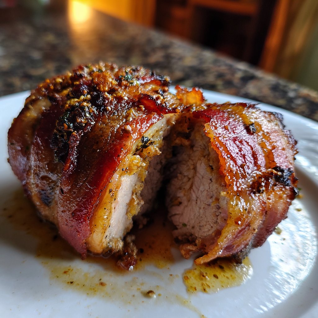 Schweinefilet im Speckmantel