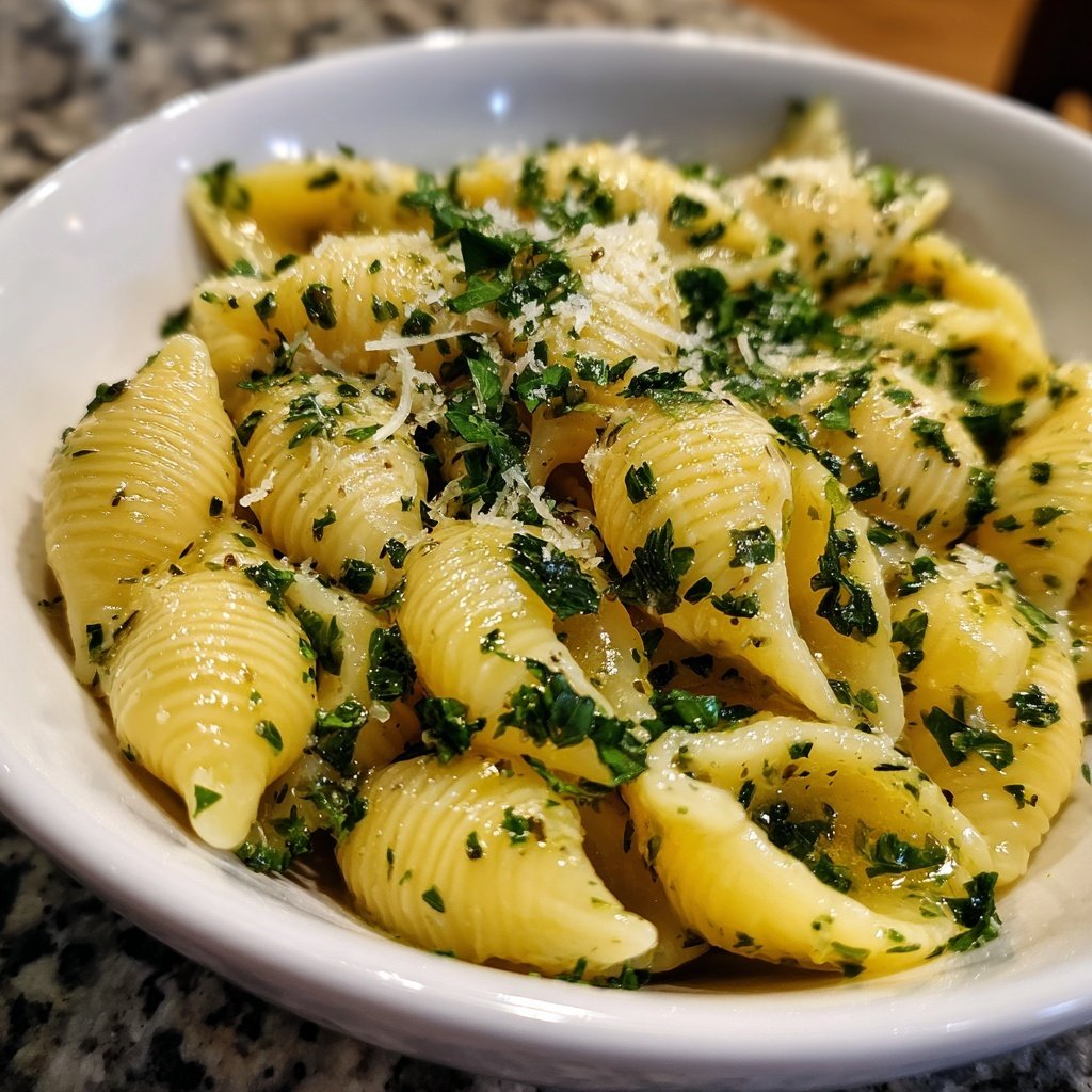 Schnell & Einfach 15-Minuten Knoblauchpasta