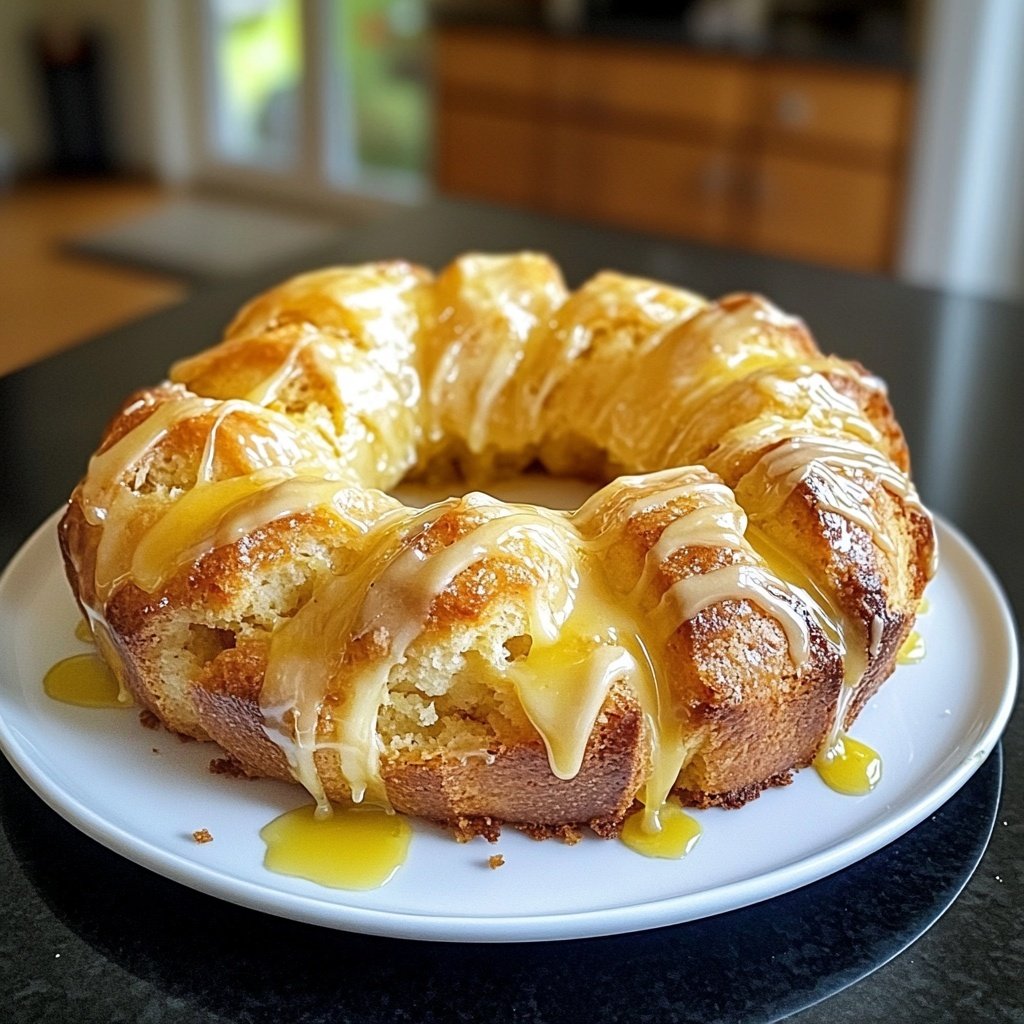 Zitronenkuchen mit Olivenöl