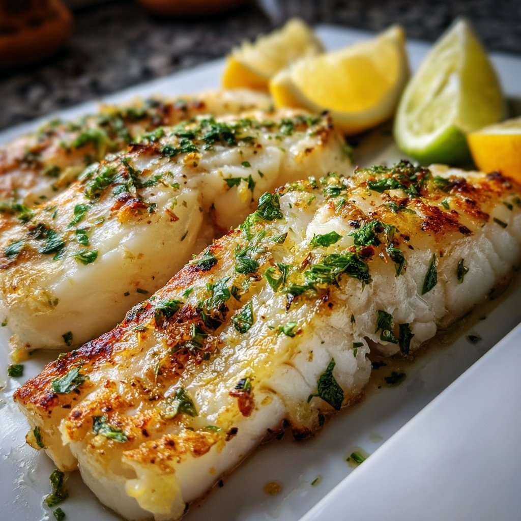 Gesund & Leicht Zitronen-Gegrillter Fisch