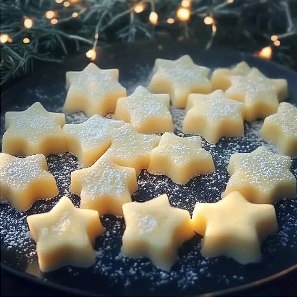 Zarte Zitronensterne